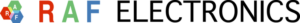 RAF Electronics horizontal logo